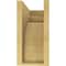 Ekena Millwork 6"W x 12"D x 12"H Classic Yorktown Rough Cedar Woodgrain TimberThane Corbel, Primed Tan CORUR06X12X12YORRCPR - alternate 6